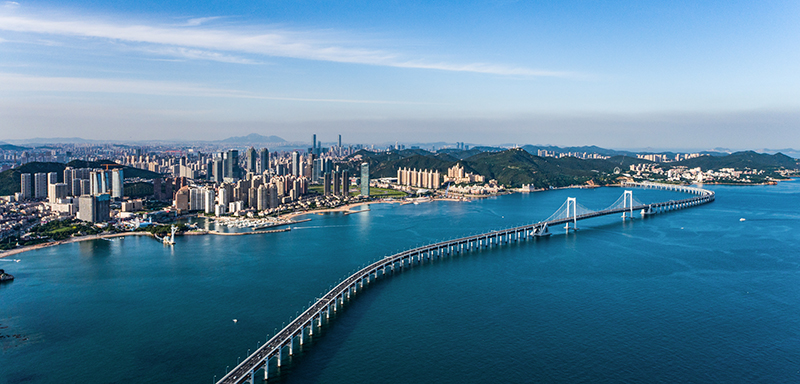 《大連星海灣跨海大橋》 大連生態環境局 王華攝