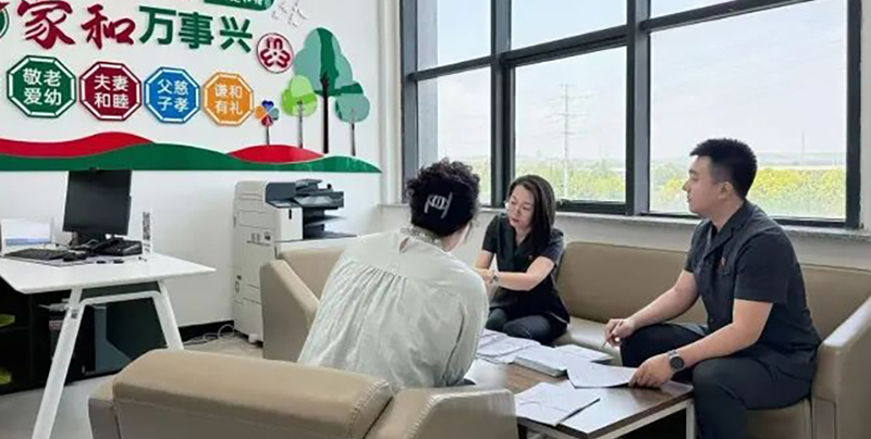 平臺(tái)協(xié)調(diào)下,各部門合作辦理讓“難事”快速辦結(jié)。